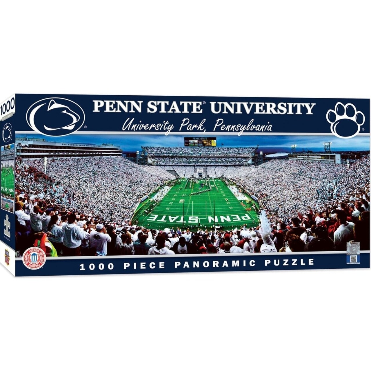 Penn State Nittany Lions 1000 Piece Panoramic Jigsaw Puzzle Beaver Stadium